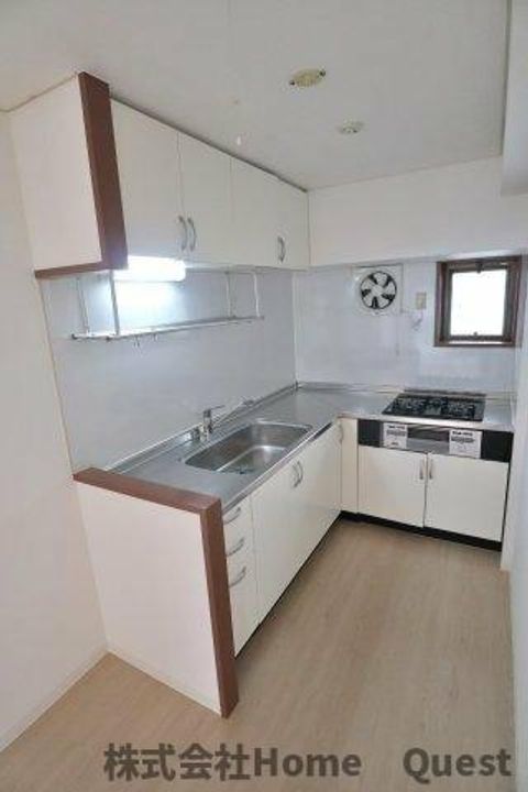 大阪府大阪市平野区長吉長原西4丁目(マンション)の賃貸物件のキッチン