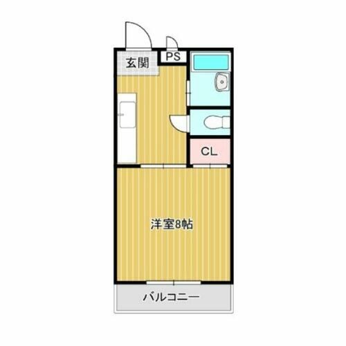 ウエストシティ‘90206の間取り