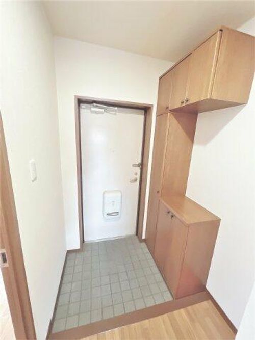 大阪府藤井寺市沢田2丁目(マンション)の賃貸物件の玄関