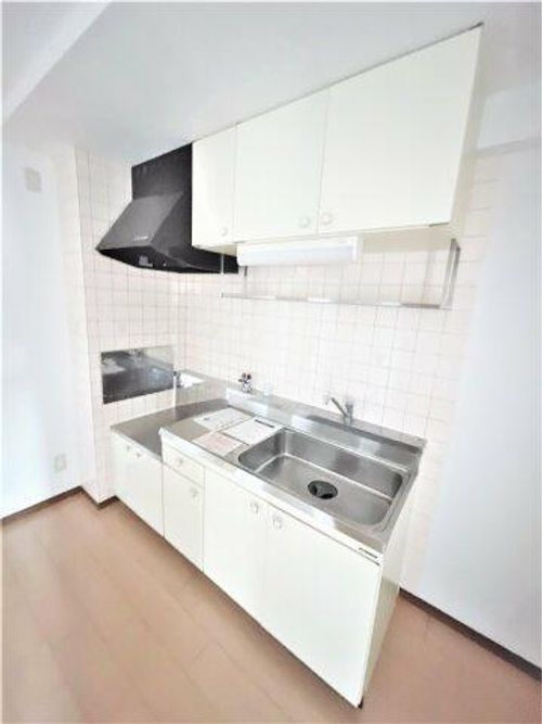 大阪府藤井寺市沢田2丁目(マンション)の賃貸物件のキッチン