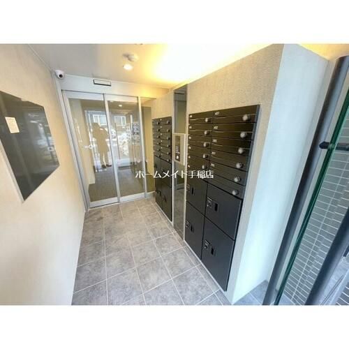 北海道札幌市手稲区手稲本町二条5丁目(マンション)の賃貸物件の玄関