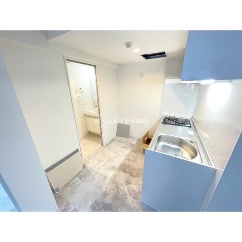 北海道札幌市手稲区手稲本町二条5丁目(マンション)の賃貸物件のキッチン