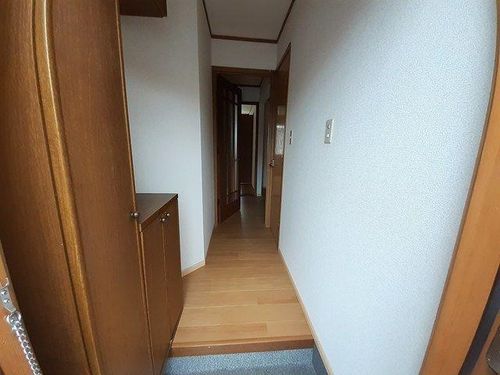 兵庫県加東市下滝野1丁目(アパート)の賃貸物件の玄関