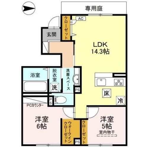 グルーヴィフィールドの間取り