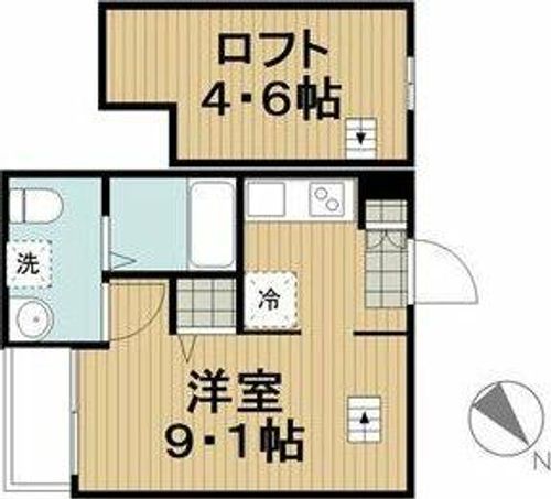 RoRoナルミ203の間取り