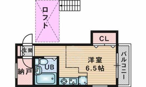 スパロウハイマートの間取り