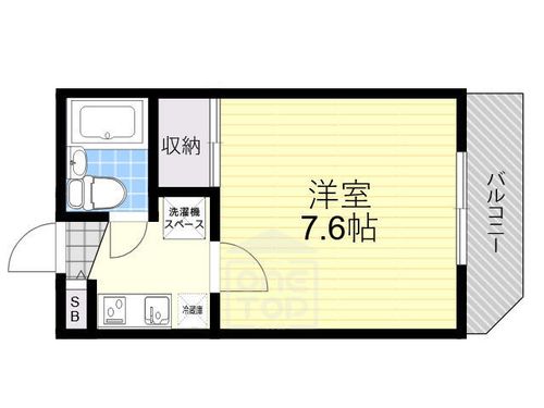 ネクスプロス89 B棟の間取り