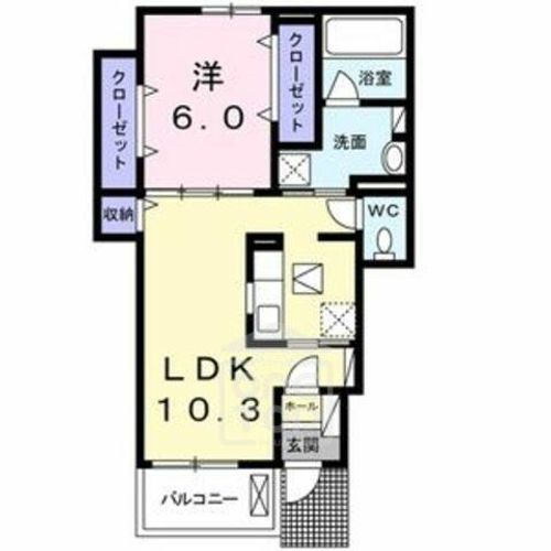 ジョイフルの間取り