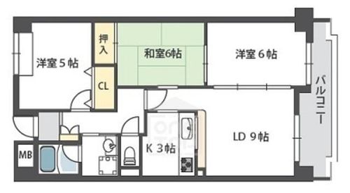 リアライズ安威の間取り