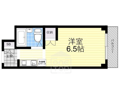 ハイツ茨木の間取り