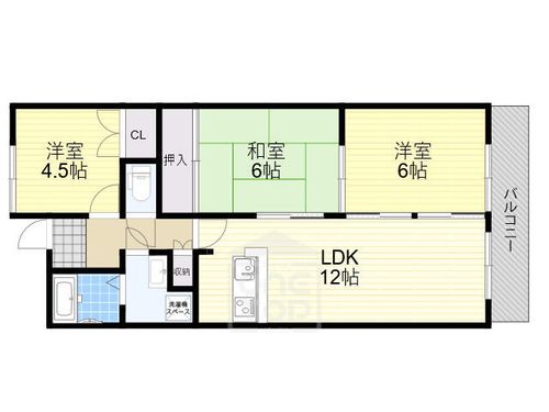 DIO花水木の間取り