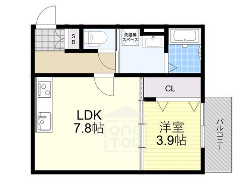 エテルナコート総持寺の間取り