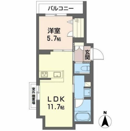 兵庫県神戸市垂水区旭が丘1丁目(マンション)の賃貸物件の間取り