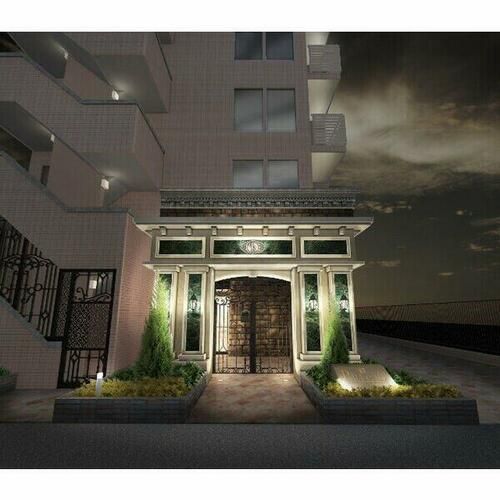 プレジオ長田の玄関