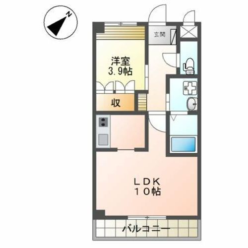 ラルーチェ サンリッチの間取り