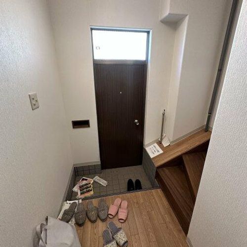 志渡アパート2の玄関
