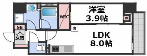 アーバネックス天満橋Frontの間取り
