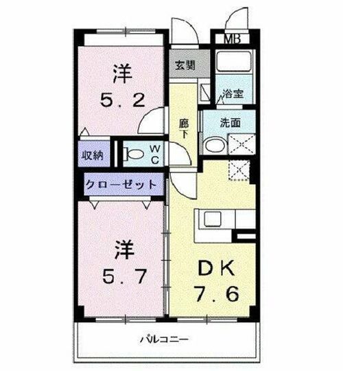 コータ・コートⅡの間取り