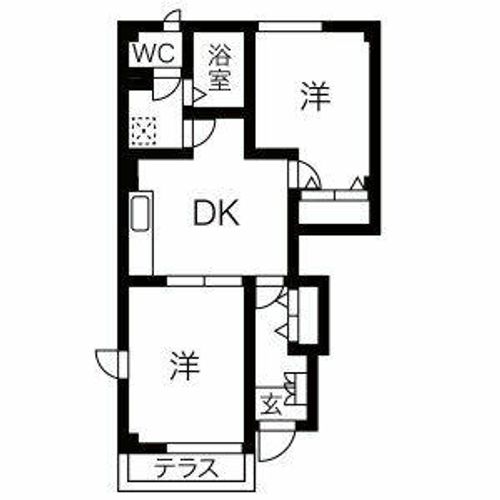リーフ・アルフォートIIの間取り
