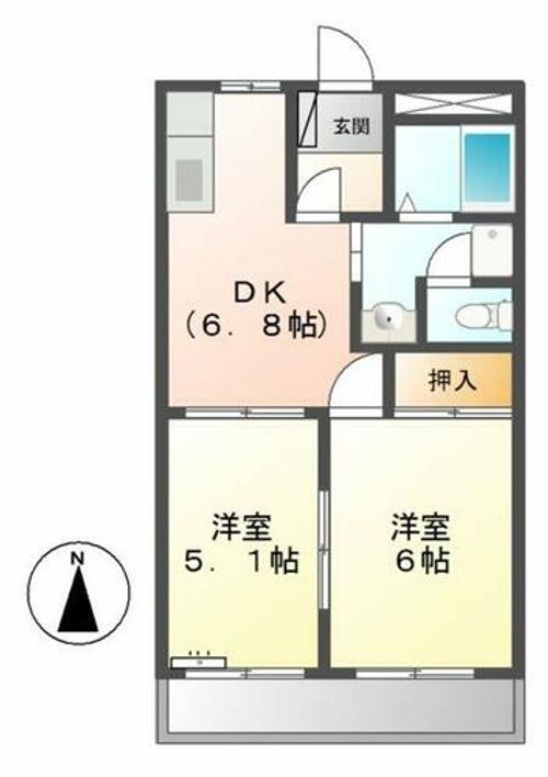 ノーブルタウン新栄の間取り