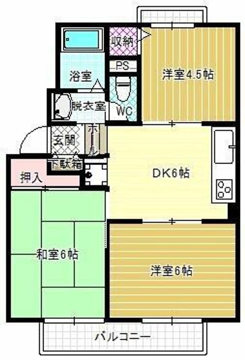 フレールの間取り