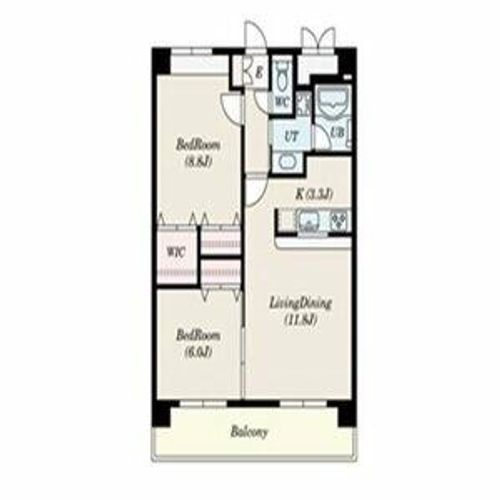 AZALEE UEZONOの間取り