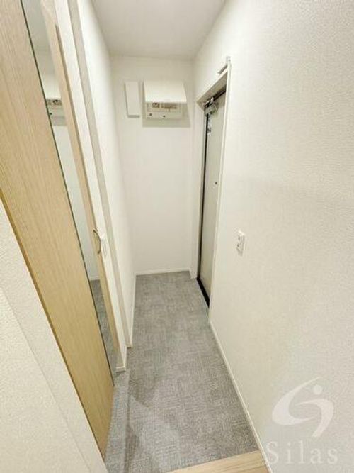 兵庫県西宮市常磐町(アパート)の賃貸物件の玄関
