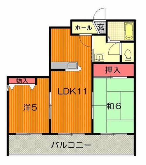 レオン金杜の間取り