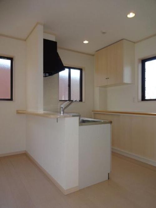 愛知県豊川市蔵子1丁目(アパート)の賃貸物件のキッチン