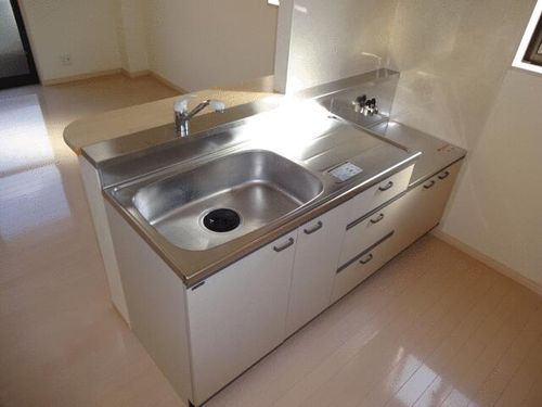 愛知県豊川市蔵子1丁目(アパート)の賃貸物件のキッチン
