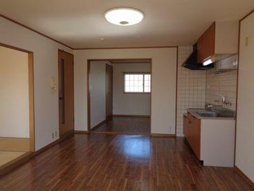 レガーロ寿里B棟B-201のキッチン