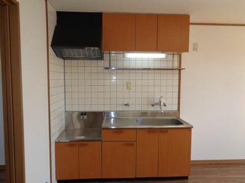 レガーロ寿里B棟B-201のキッチン