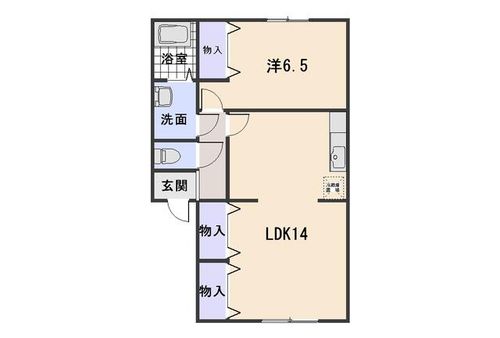 プルメリアの間取り