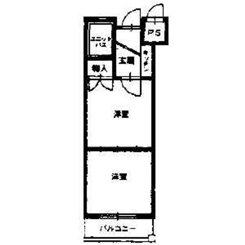 サンフェリオ塔ノ木103の間取り