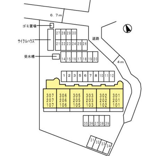 ロゼオ パラッツオの地図