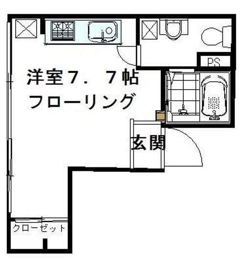伸幸ビルの間取り