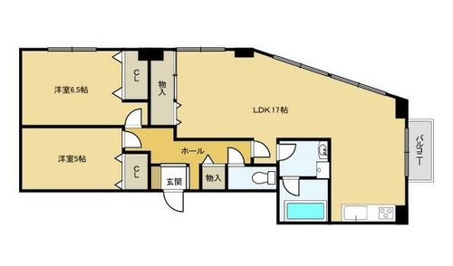ホープ流星205の間取り