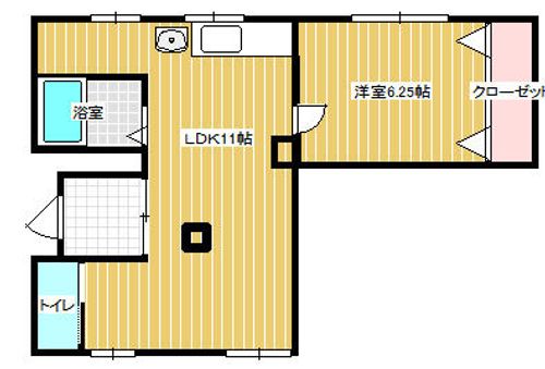 エムケーハイツの間取り