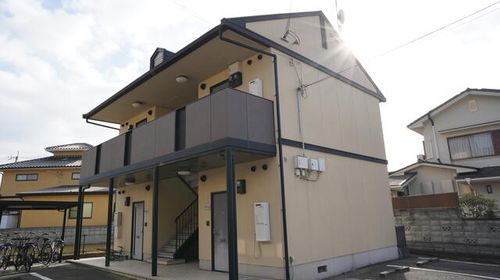 フレグランスUTA B棟の外観