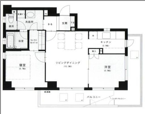 CS style 高須の間取り