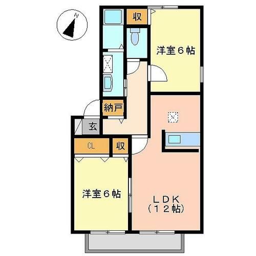 パストラル21の間取り