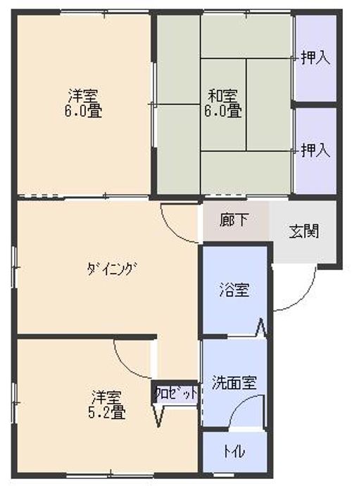 プリマヴェーラA201の間取り