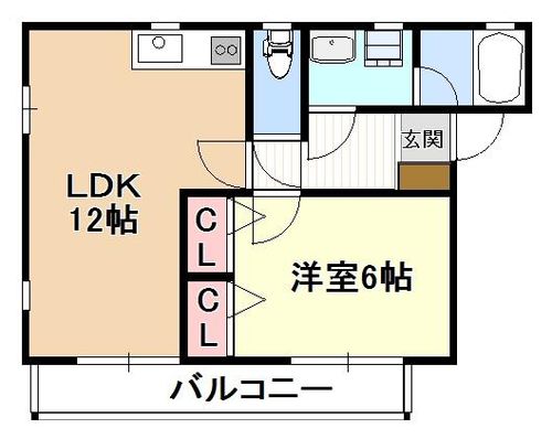 オアシス呼続の間取り