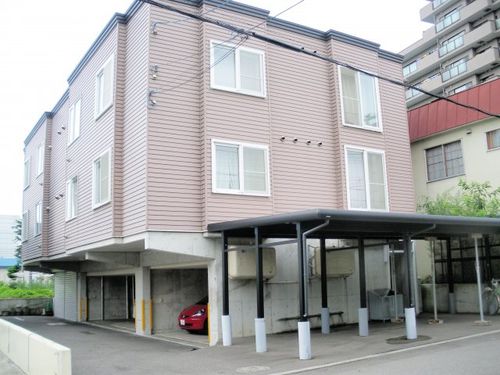 北海道札幌市豊平区月寒東一条15丁目(アパート)の賃貸物件の外観
