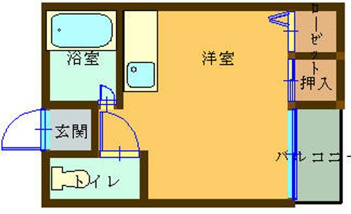 モアセゾンⅡの間取り