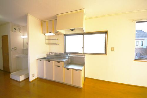 兵庫県姫路市勝原区朝日谷(アパート)の賃貸物件のキッチン