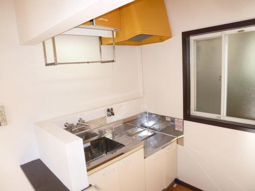 大阪府箕面市箕面2丁目(アパート)の賃貸物件のキッチン