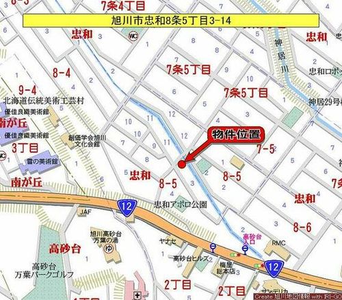 マグノリア4201の地図