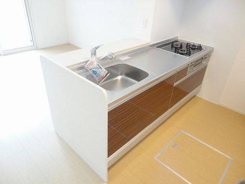 福岡県福岡市早良区田村4丁目(アパート)の賃貸物件のキッチン