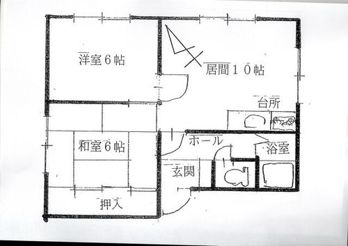 北海道札幌市白石区本通8丁目南(アパート)の賃貸物件の間取り